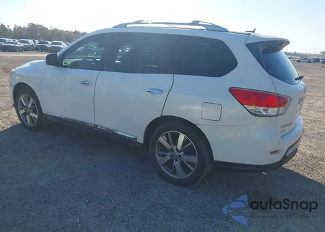 2013 Nissan Pathfinder Platinum из США, поврежденный, VIN 5N1AR2MM5DC660506